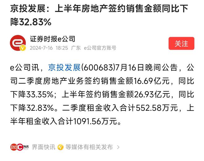 京投发展最新动态​​🌟