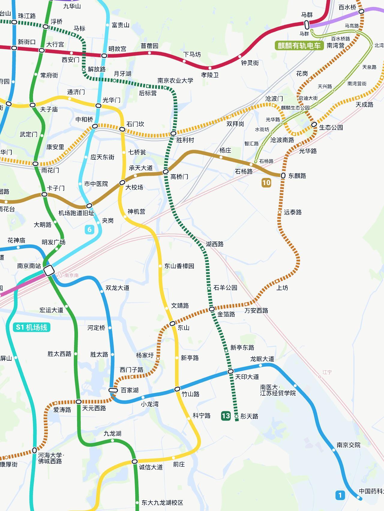 南京地铁线路图最新及小巷独特风味小店探索