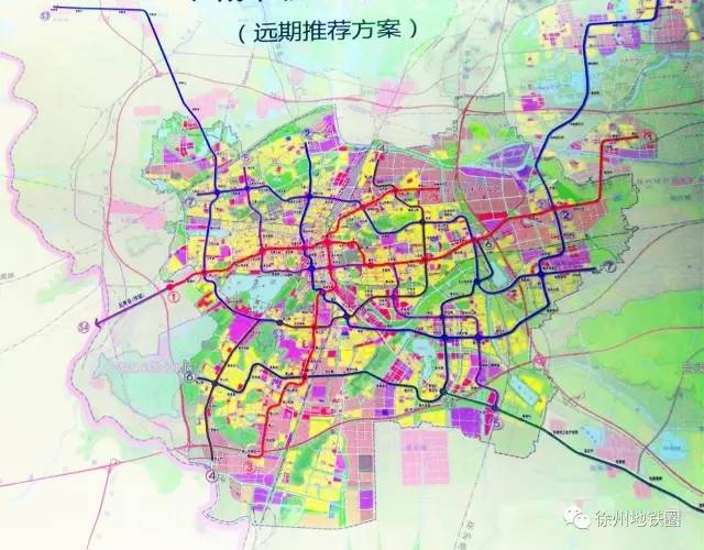 徐州地铁最新规划图，科技引领城市交通新篇章